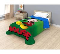 Disney Jay Franco Colcha Bouti Termosellada Mickey Standing Pose, 170 x 250 cm, Microfibra, Relleno 100gsm JE12759ET
