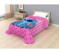 Disney Jay Franco Colcha Bouti Termosellada Stitch Winking, 170 x 250 cm, Microfibra, Relleno 100gsm JE12748ET