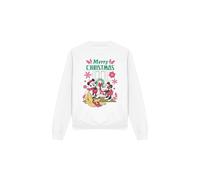Disney Jersey de Mickey & Minnie Mouse Guirnalda Navidad para Adultos (TV4825)