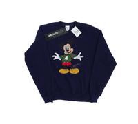 Disney Jersey de Mickey Mouse Jersey de Navidad para Mujer (BI9100)