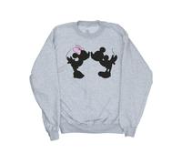 Disney - Jersey de Mickey Mouse Silueta de Beso para Mujer