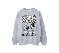 Disney Jersey de Mickey Mouse y Steamboat Willie para Mujer (BI50282)