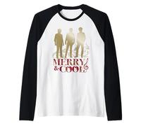 Disney Jonas Brothers Christmas Merry & Cool Holiday Camiseta Manga Raglan