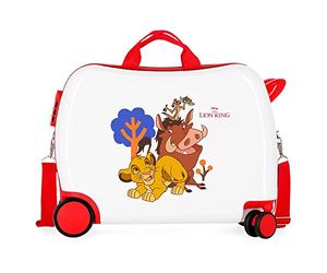 Disney Joumma Bags - Maleta clásica rígida para niños con Cerradura de combinación y 4 Ruedas está Hecha de ABS, un Material Resistente y Ligero.