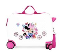 Disney Joumma Minnie Flowers Maleta Infantil Blanco 50x38x20 cms Rígido 2,05 kgs Cierre de combinación Lateral ABS 2,05 kgs 34L Equipaje de Mano