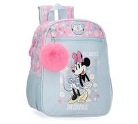 Disney Joumma Minnie Happy Mochila Escolar Azul 23x28x10 cms Poliéster 6,44L