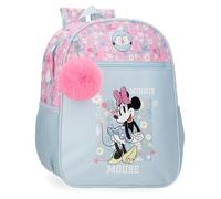 Disney Joumma Minnie Happy Mochila Escolar Azul 27x33x11 cms Poliéster 9,8L