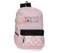 Disney Joumma Minnie Heads Mochila Escolar Portátil 15,6 pulgadas Rosa 31x44x15 cms Poliéster 30,98L