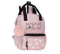 Disney Joumma Minnie Heads Mochila Escolar Rosa 23x28x10 cms Poliéster 6,44L