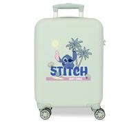 Joumma Disney Stitch Just Chill Maleta de Cabina Verde 33x50x20 cms Rígido 2 kgs Cierre de combinación Lateral ABS 2 kgs 33L Equipaje de Mano