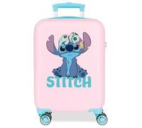 Joumma Disney Stitch Maleta de Cabina Rosa 33x50x20 cms Rígido 2 kgs Cierre de combinación Lateral ABS 2 kgs 33L Equipaje de Mano