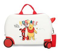 Disney Joumma Winnie The Pooh 2 Maleta Infantil Blanco 45x31x20 cms Rígido 1,8 kgs Cierre de combinación Lateral ABS 1,8 kgs 27,9L Equipaje de Mano
