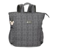 Joumma Disney Zenia Mickey Mochila de Paseo Antracita 32x35x13 cm Poliéster 14,6L