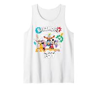 Disney Jr. Mickey & Friends "Birthday Boy" Birthday Party Camiseta sin Mangas
