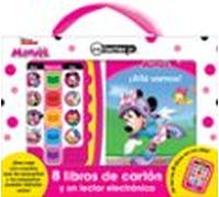 Disney Jr. Minnie - Mi Lector Jr. - 8 Libros De Cartón Y Un Lecto R El