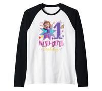 Disney Jr. Sofia the First My 1st Wand-erful Birthday Party Camiseta Manga Raglan