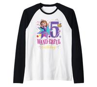 Disney Jr. Sofia the First My 5th Wand-erful Birthday Party Camiseta Manga Raglan