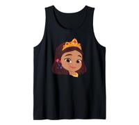 Disney Jr. Sofia the First Princess Layla Big Face Costume Camiseta sin Mangas