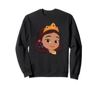 Disney Jr. Sofia the First Princess Layla Big Face Costume Sudadera