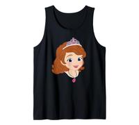 Disney Jr. Sofia the First Princess Sofia Big Face Costume Camiseta sin Mangas