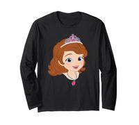 Disney Jr. Sofia the First Princess Sofia Big Face Costume Manga Larga