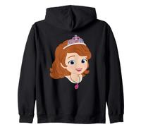 Disney Jr. Sofia the First Princess Sofia Big Face Costume Sudadera con Capucha
