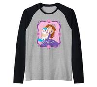 Disney Jr. Sofia the First Princess Sofia & Pepper Puppycorn Camiseta Manga Raglan