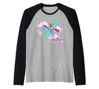 Disney Jr. Sofia the First Princess Sofia Wildfyre Let's Fly Camiseta Manga Raglan