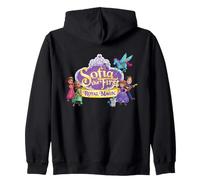 Disney Jr. Sofia the First: Royal Magic Big Logo & Friends Sudadera con Capucha