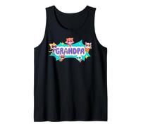 Disney Jr. SuperKitties Grandpa Family Trip Matching Camiseta sin Mangas