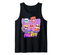 Disney Jr. SuperKitties It's My PAWrty! Kid's Birthday Party Camiseta sin Mangas