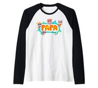 Disney Jr. SuperKitties Papa Family Trip Matching Camiseta Manga Raglan