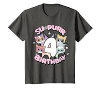 Disney Jr. SuperKitties Su-Purr 4th Fourth Birthday Gift Camiseta