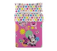 Disney Juego de Funda Nórdica Mickey y Minnie Mouse, 150x220 cm (Minnie Colors)