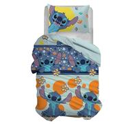 Disney - Juego de Funda nórdica para Cama Individual, Funda nórdica + Funda de Almohada, Juego de Funda nórdica con Funda de Almohada, Funda nórdica 155 x 200 cm, 100% algodón, con Puntadas (no