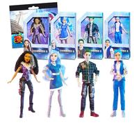 Disney Juego de muñecas Zombies - Paquete con 4 muñecas Disney Zombies 3 con calcomanías Zed, Addison, A-spen y Willa Plus, juguetes Disney Zombies