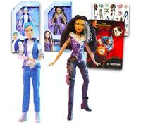 Disney Juego de muñecas Zombies para niñas - Paquete con 2 muñecas Zombies 3 muñecas con calcomanías Zed y Willa Plus, para niños | Juguetes Disney