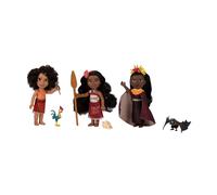 Disney Juego de regalo Moana 2: muñecas pequeñas Moana, Loto y Matangi
