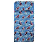 Disney - Juego de sábanas para Cama Individual de Franela de algodón Puro, sábana encimera + Bajera Ajustable + Funda de Almohada
