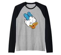Disney June Big Face April May & June Duck Trip Matching Camiseta Manga Raglan