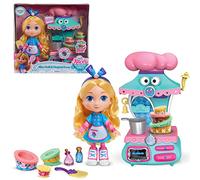 Disney Junior Alice's Wonderland Bakery - Juego de 10 Pulgadas Alicia y Horno mágico con muñeca y Accesorios, Juguetes para niños con Licencia Oficial para niños a Partir de 3 años