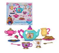 Disney Junior Alice's Wonderland Bakery Tea Party, Juego de Té para Niños para 2, Juguetes con Licencia Oficial para Niños a Partir de 3 Años de Just Play