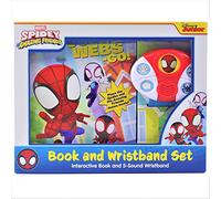 Disney Junior Marvel Spidey and His Amazing Friends: Go-Webs-Go! Book and 5-Sound Wristband Set: Interactive Book and 5-Sound Wristband