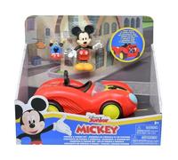 Disney Junior Mickey Mouse - Conjunto de vehículo y Figura - con Figura de Mickey Mouse y Coche Convertible