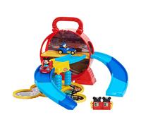 Disney Junior Mickey Mouse Stow 'n Go Garage, Juego de Figuras y vehículos, Juguetes para niños a Partir de 3 años de Just Play