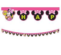 Disney Junior Minnie- Mickey & Friends Bandera, Color rosa (Procos 53821)