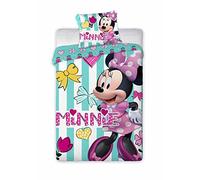 Disney Junior Minnie Mouse - Juego de ropa de cama (100 x 135 cm)