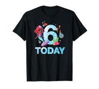 Disney Junior’s Ariel Sixth Birthday 6 Years Old Today Camiseta