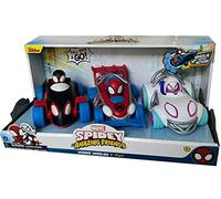 Disney Junior Spidey and His Amazing Friends Webbed Wheelies - Juego de 3 ruedas