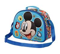 Disney Karactermania Mickey Mouse Blissy-Bolsa Portamerienda 3D, Naranja